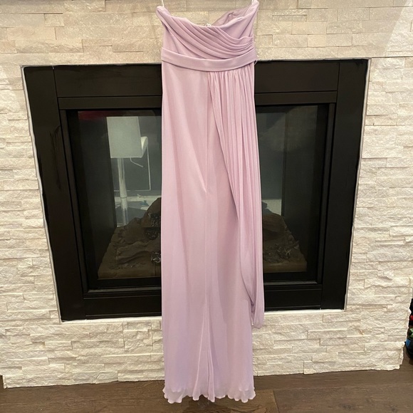 David’s Bridal lavender IRIS bridesmaid dress - Picture 6 of 8
